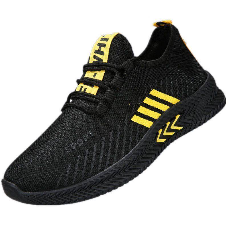 Herren Vulkanisierte Schuhe Sommer Ultraleicht Atmungsaktiv Fitnessstudio Sport Laufschuhe Jungen Sneakers tênis Zapatillas Hombre 39 gelb von Joom DACH