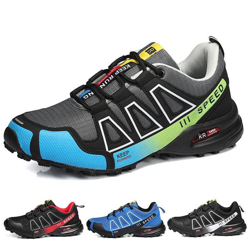 Herren Wanderschuhe Outdoor Cross-Country Laufschuhe Mesh Wandertrainingsstiefel Geeignet für Arbeit Angeln Wandern Sportschuhe 39 von Joom DACH