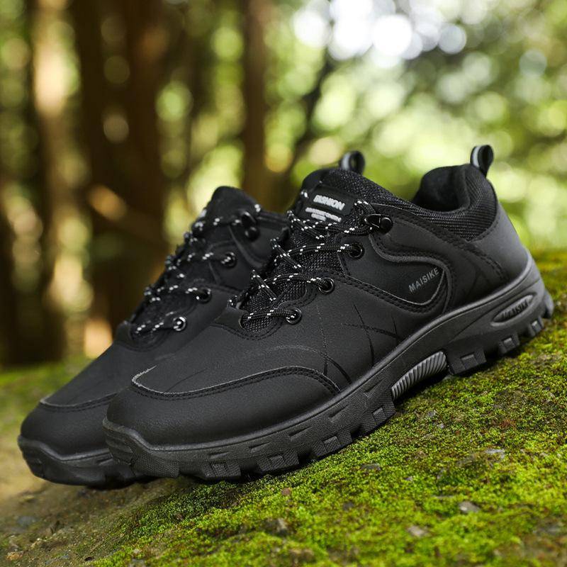 Herren Wanderschuhe große Größe Wanderschuhe Outdoor Wandern Freizeitschuhe Samt warm Herren Baumwollschuhe Werkzeugsport Herrenschuhe 44 von Joom DACH