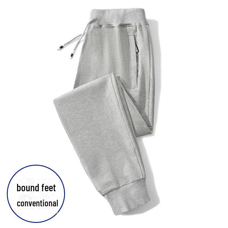 Herren Warme Fleece Slim Sweatpants - Herbst/Winter Lässig Dick Gerade Lange Hose 4XL (160-175 lbs) von Joom DACH