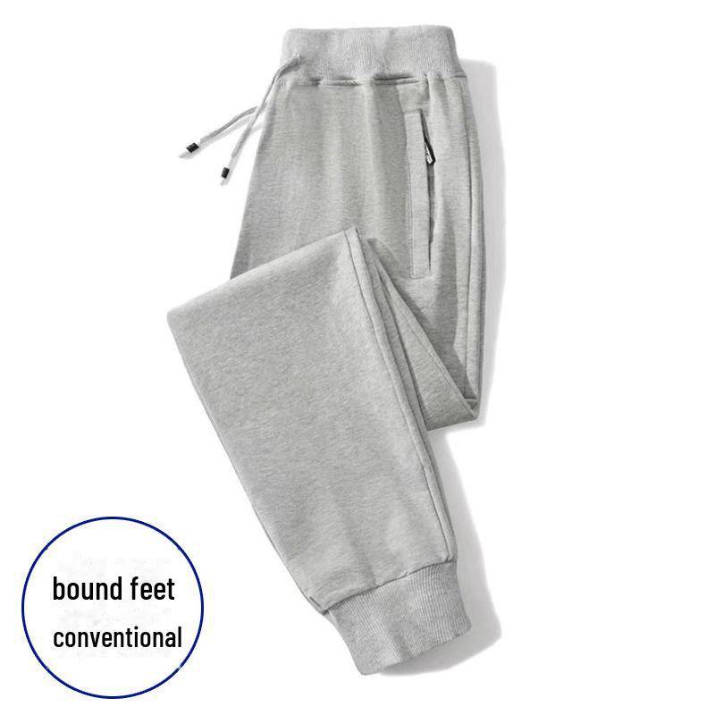 Herren Warme Fleece Slim Sweatpants - Herbst/Winter Lässig Dick Gerade Lange Hose 4XL (160-175 lbs) von Joom DACH