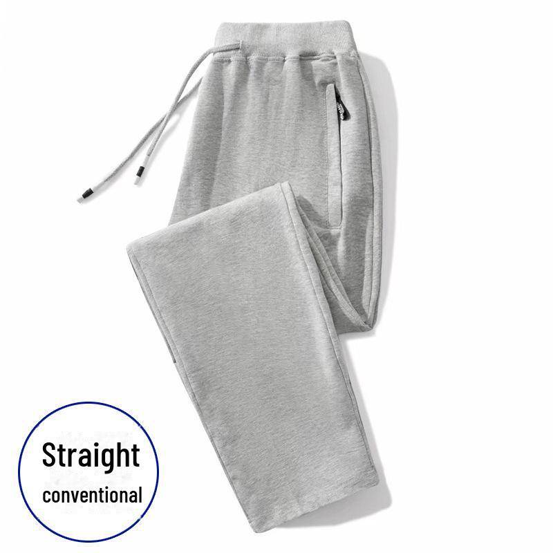 Herren Warme Fleece Slim Sweatpants - Herbst/Winter Lässig Dick Gerade Lange Hose 5XL (175-190 lbs) von Joom DACH