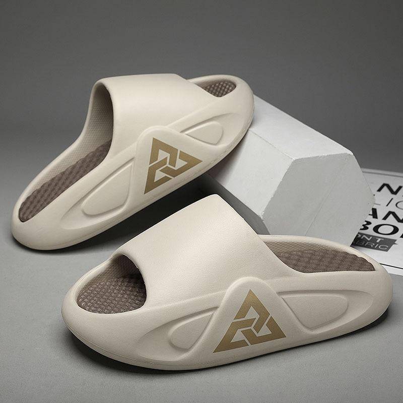 Herren Weiche Luftpolsterung Lässige Hausschuhe EVA Extra-dicke Sohle Sandalen Mode Zehentrenner Outdoor-Schuhe Sommer Out Sandalias Hombre 40-41 von Joom DACH