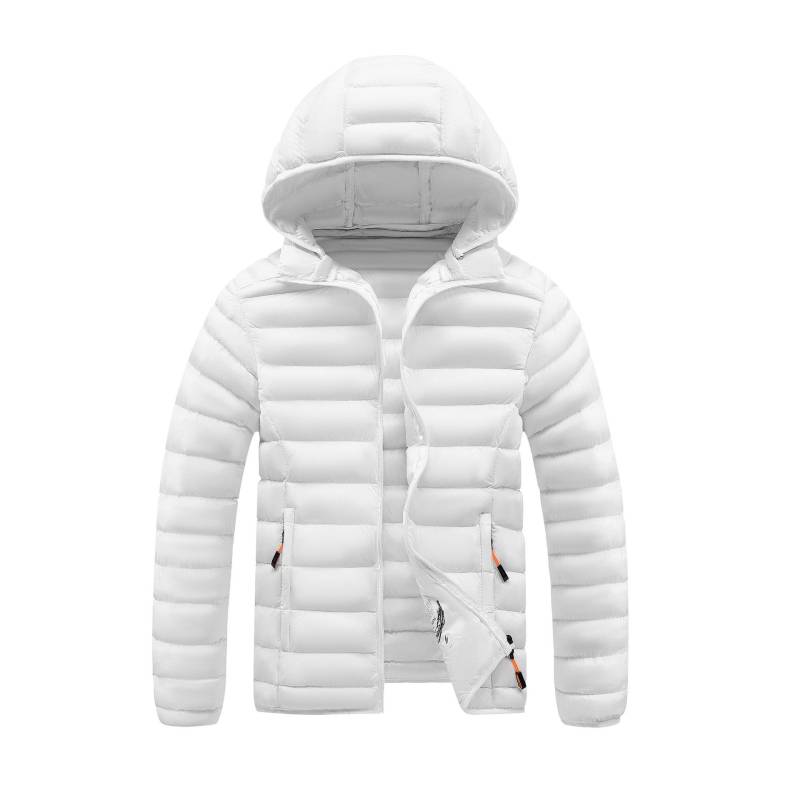 Herren Winter Daunenjacke Mit Kapuze Warme Daunenjacke Leichte Lockere Daunenjacke In Übergröße 3XL von Joom DACH