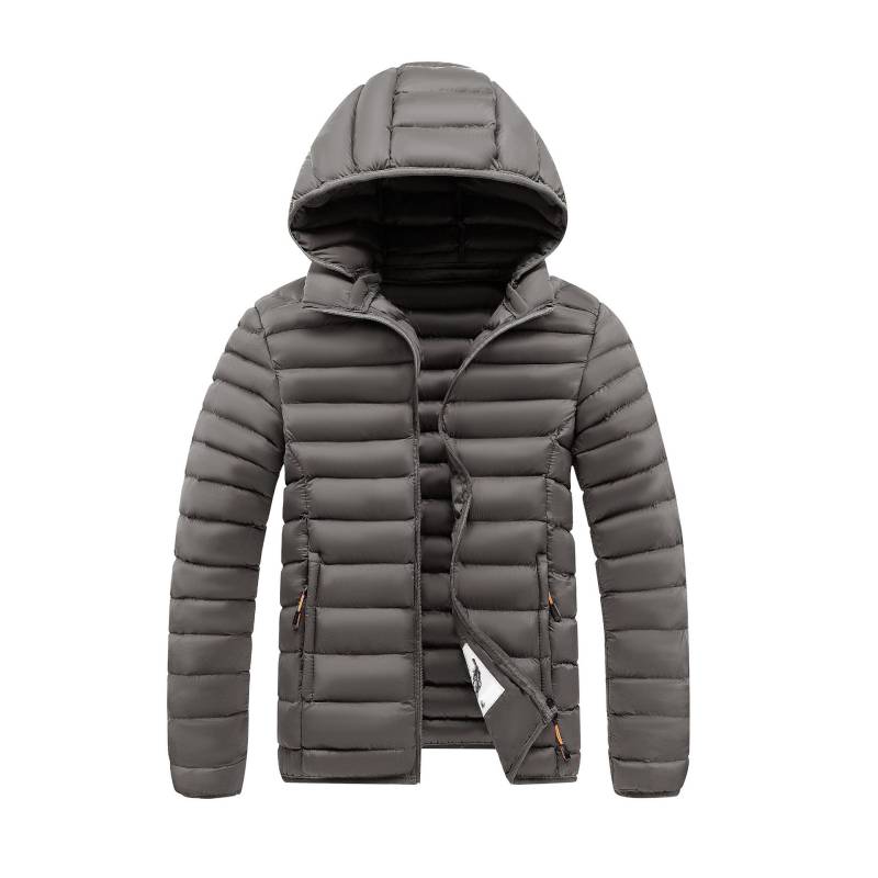 Herren Winter Daunenjacke Mit Kapuze Warme Daunenjacke Leichte Lockere Daunenjacke In Übergröße 7XL von Joom DACH