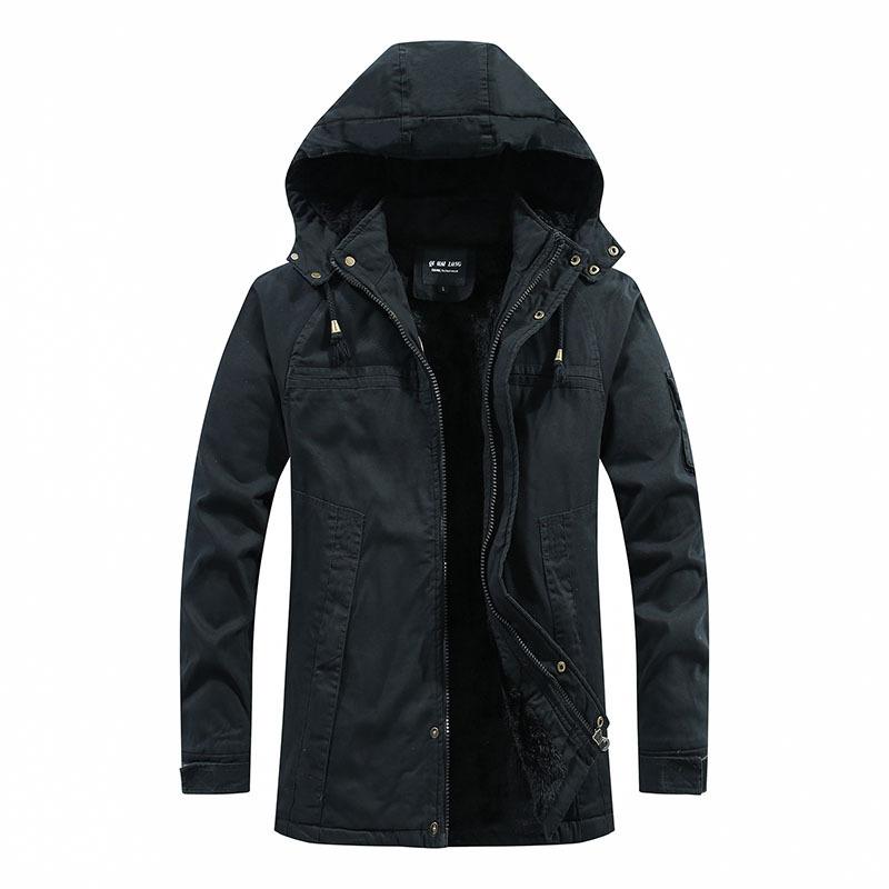 Herren Winterjacke Parka Mantel ... L schwarz von Joom DACH