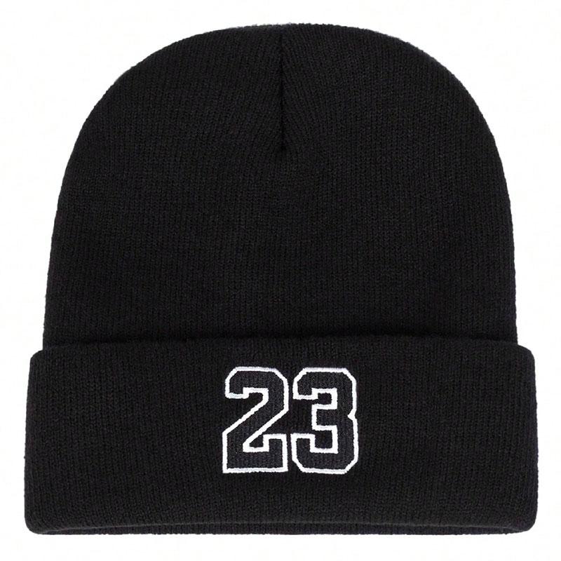 Herren Wintermützen Strickmütze Damen Warme und winddichte Baumwollmützen Outdoor Skimütze Hip Hop Caps weiß/schwarz von Joom DACH