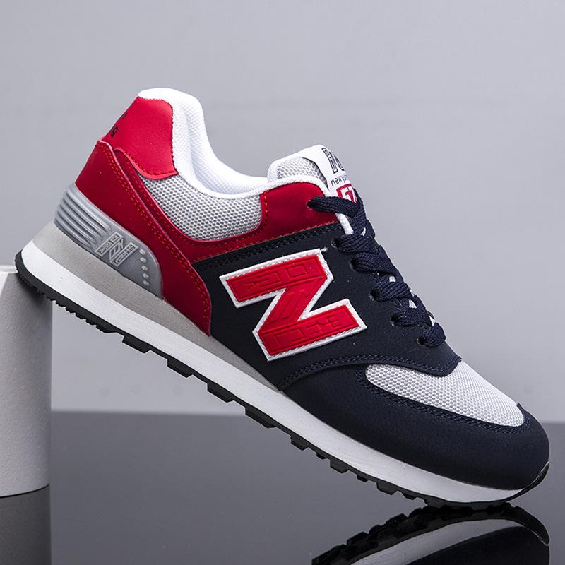 Herren lässige vielseitige Sportschuhe Paar Wort Trend Mode atmungsaktive Sport-Board-Schuhe Mesh Dad-Schuhe Damen 42 von Joom DACH