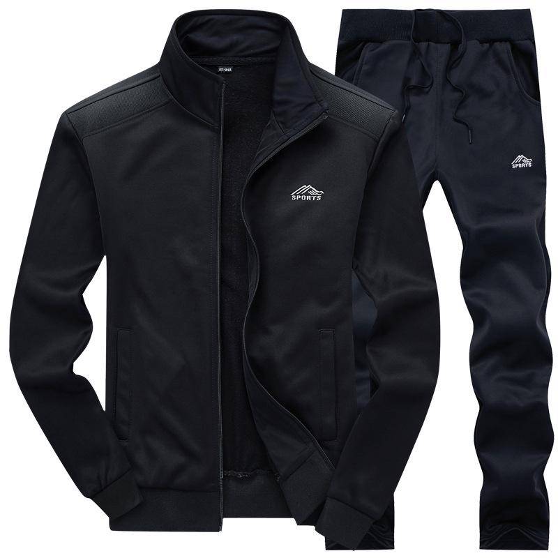 Herrenbekleidung 2-teiliges Set Slim Trainingsanzug Hoodies Herren Sets Mode Herbst Frühling Sportanzug Sweatshirt + Jogginghose 8XL Herrenbekleidung 2-teiliges Set Slim Trainingsanzug Hoodies Herren Sets Mode Herbst Frühling Sportanzug Sweatshirt + Jogginghose 8XL von Joom DACH