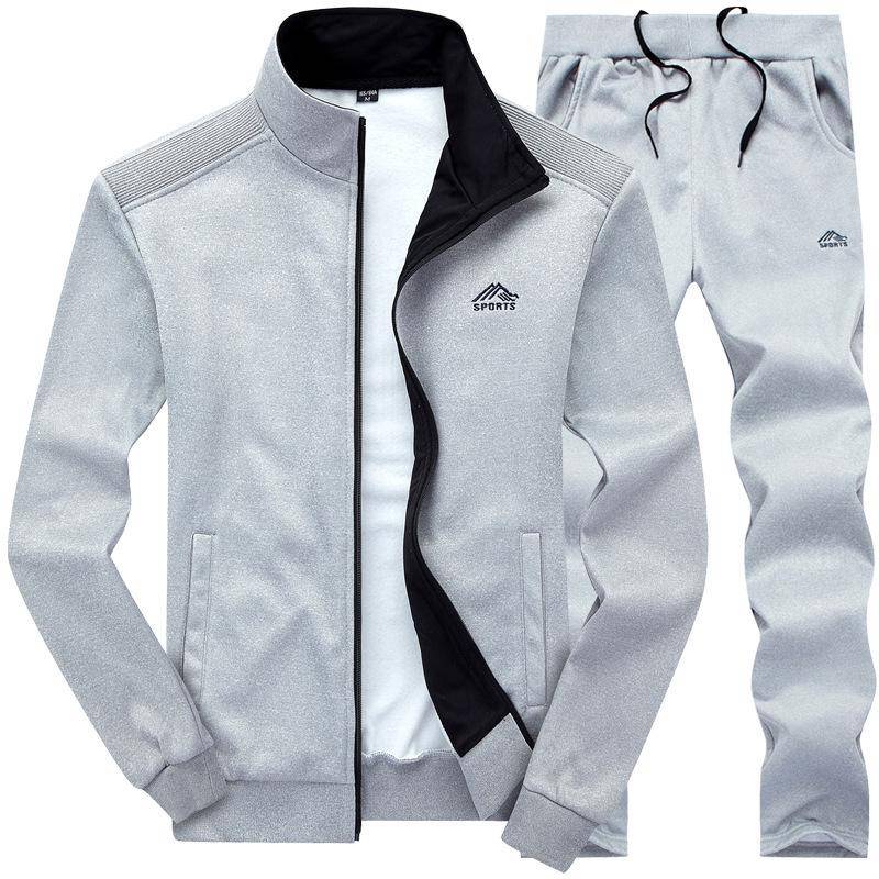 Herrenbekleidung 2-teiliges Set Slim Trainingsanzug Hoodies Herren Sets Mode Herbst Frühling Sportanzug Sweatshirt + Jogginghose M Herrenbekleidung 2-teiliges Set Slim Trainingsanzug Hoodies Herren Sets Mode Herbst Frühling Sportanzug Sweatshirt + Jogginghose M von Joom DACH