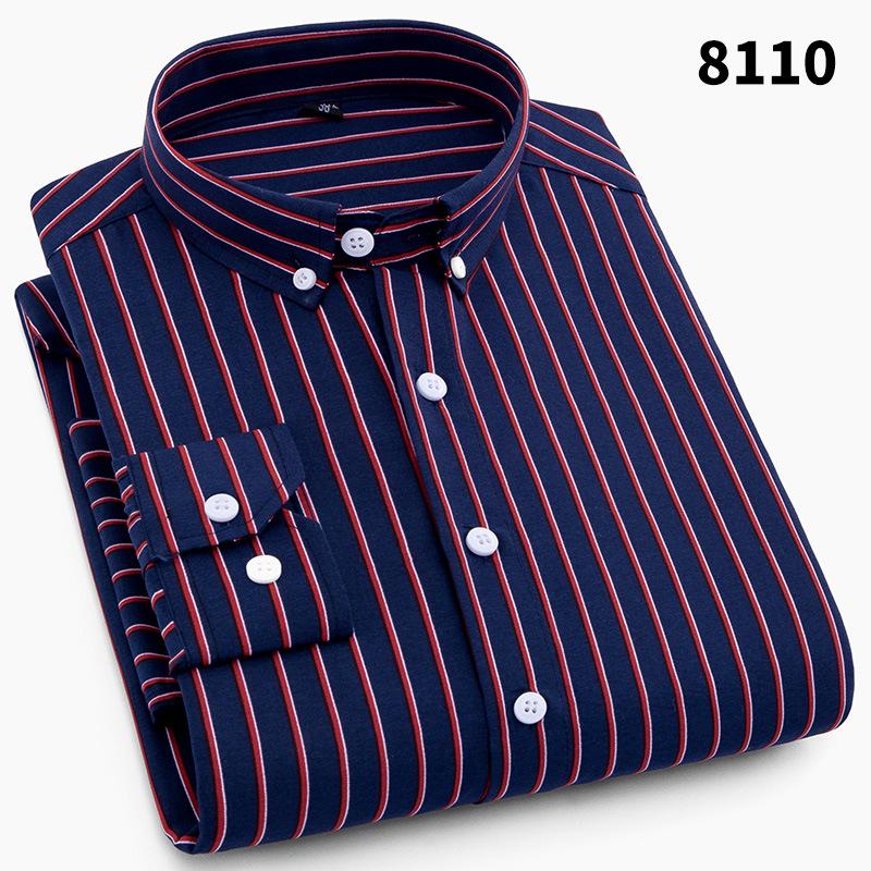 Herrenhemd Langarmhemd Herren Freizeithemd Herren Gestreiftes Polyester Herren Inch Hemd XL blau Herrenhemd Langarmhemd Herren Freizeithemd Herren Gestreiftes Polyester Herren Inch Hemd XL blau von Joom DACH