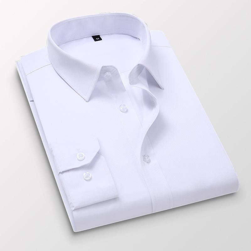 Herrenhemden mit langen Ärmeln, der Trend der neuen Herren-Freizeithemden, koreanisches Slim-Shirt L weiß Herrenhemden mit langen Ärmeln, der Trend der neuen Herren-Freizeithemden, koreanisches Slim-Shirt L weiß von Joom DACH