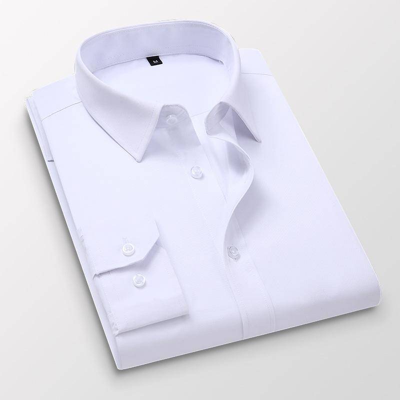 Herrenhemden mit langen Ärmeln, der Trend der neuen Herren-Freizeithemden, koreanisches Slim-Shirt L weiß Herrenhemden mit langen Ärmeln, der Trend der neuen Herren-Freizeithemden, koreanisches Slim-Shirt L weiß von Joom DACH