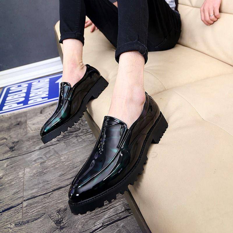 Herrenkleid PU-Lederschuhe Mode Herren Formelle Oxford Schuhe Flache Spitze Zehe Lässige Geschäftsschuhe 38 Herrenkleid PU-Lederschuhe Mode Herren Formelle Oxford Schuhe Flache Spitze Zehe Lässige Geschäftsschuhe 38 von Joom DACH