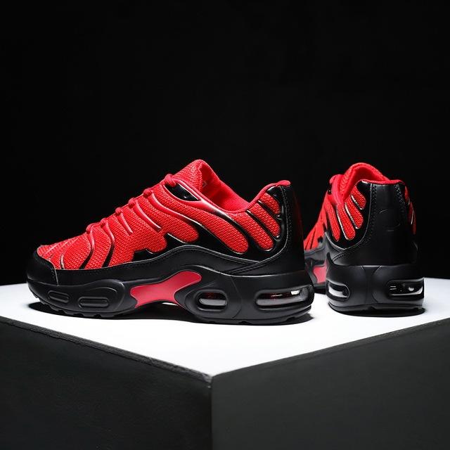 Herrenmode Sneakers Atmungsaktive Schuhe für Männer Rutschfeste atmungsaktive Laufschuhe für Männer 39–47 Große Sneaker Drop-Versand 43 rot von Joom DACH