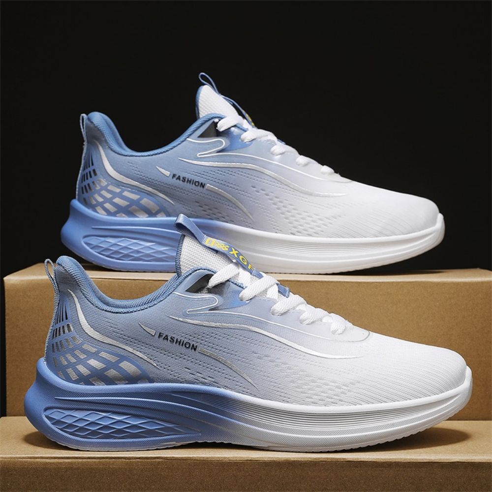 Herrenschuhe Bequeme Sneakers Atmungsaktive Laufschuhe für Herren Mesh-Sportschuhe 44 von Joom DACH