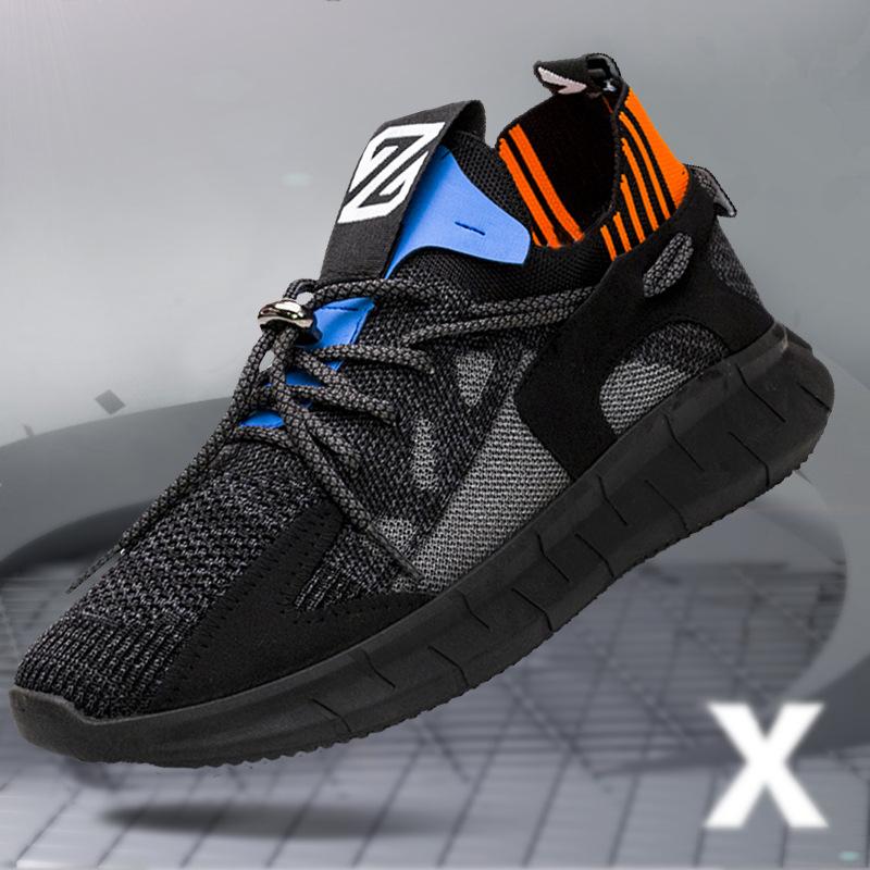 Herrenschuhe Fly Weaving Frühling Neuer Trend Schnürschuhe Laufschuhe Atmungsaktiv Koreanischer Stil Sportliche Freizeitschuhe Herren 44 von Joom DACH