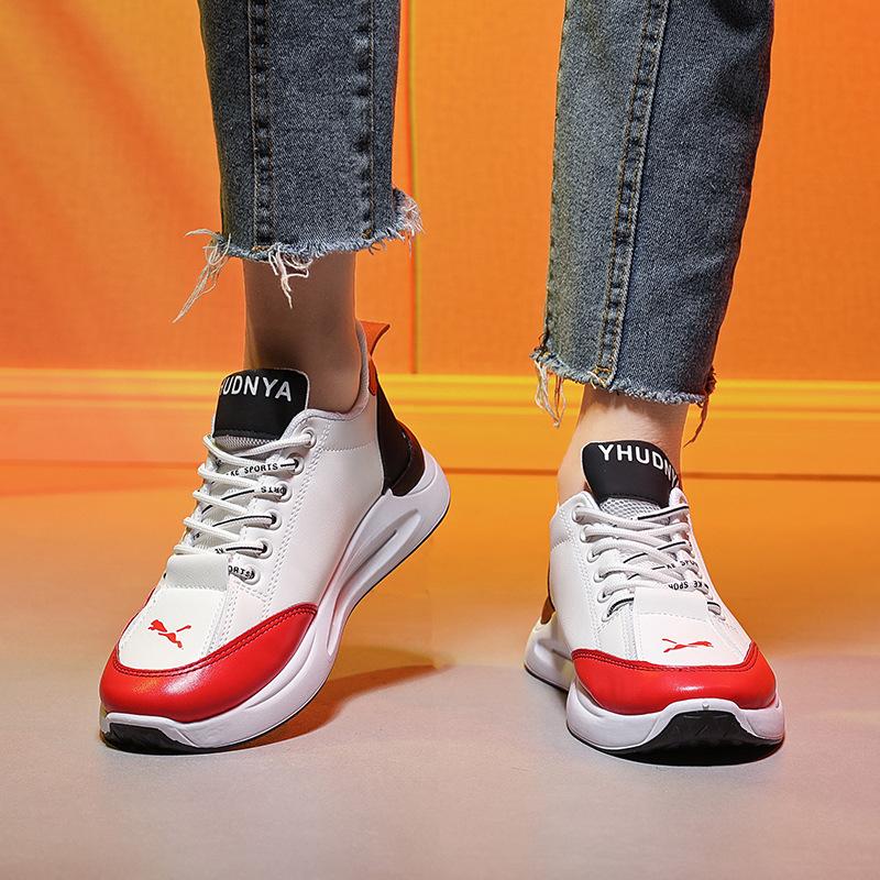 Herrenschuhe Frühling Neue Papa Schuhe Sport Freizeitschuhe Herren Leder Schnürschuhe Studentenschuhe Trendy Mode Schuhe 40 von Joom DACH