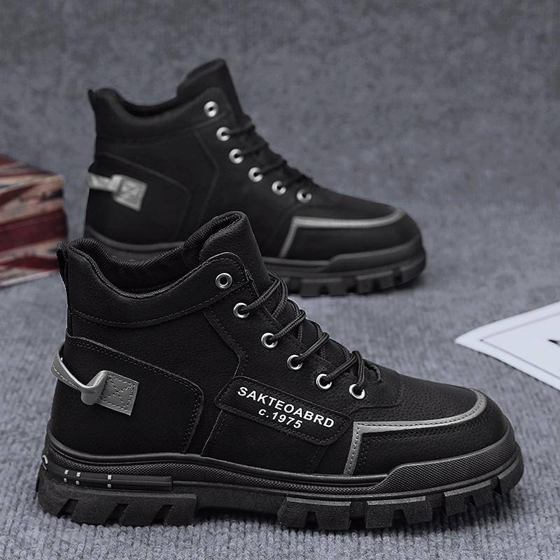 Herrenschuhe Herren Casual Weiche Sohle Laufschuhe Outdoor Sneaker Männliche Sneaker Studentenmode Trendige Urbane Schuhe Sportsneaker 39 schwarz von Joom DACH