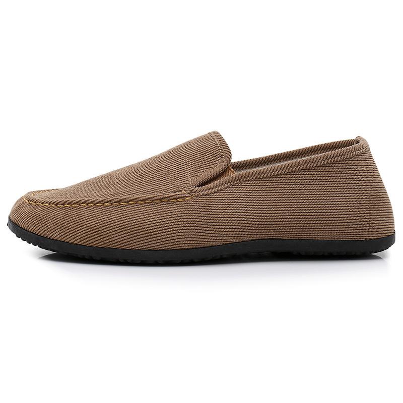 Herrenschuhe Herren Segeltuchschuhe Ein-Fuß-Steigbügel Herren Freizeitschuhe Atmungsaktive alte Peking-Stoffschuhe 41 von Joom DACH