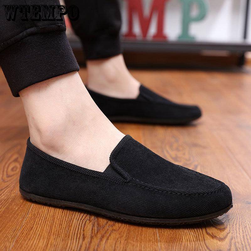Herrenschuhe Herren Segeltuchschuhe Ein-Fuß-Steigbügel Herren Freizeitschuhe Atmungsaktive alte Peking-Stoffschuhe 44 schwarz Herrenschuhe Herren Segeltuchschuhe Ein-Fuß-Steigbügel Herren Freizeitschuhe Atmungsaktive alte Peking-Stoffschuhe 44 schwarz von Joom DACH