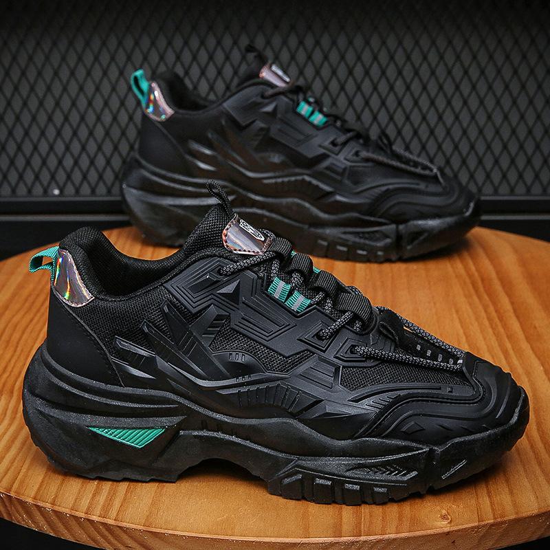 Herrenschuhe Neue Herren Freizeitschuhe Designer Chunky Sneakers für Herren Outdoor Bequeme leichte weiche strapazierfähige Laufschuhe 39 von Joom DACH