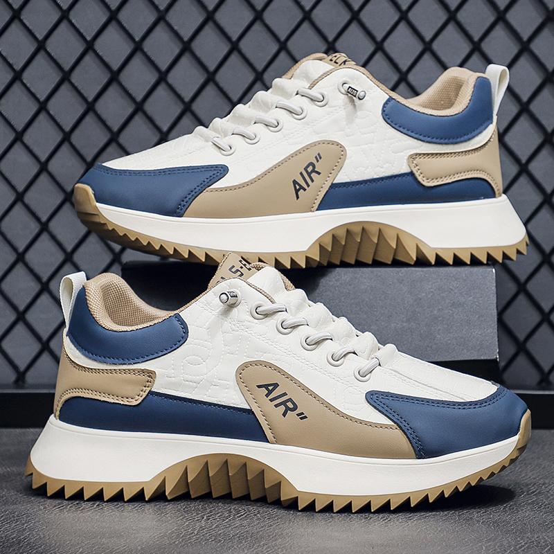 Herrenschuhe Sneakers Herren Freizeitschuhe Chunky Freizeit Luxus Herren Wanderschuhe Trend Wanderschuhe für Herren Laufschuhe Herrenschuhe 43 beige von Joom DACH