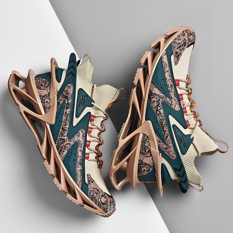 Herrenschuhe Sneakers Herren Freizeitschuhe Tenis Luxusschuhe Trainer Race Atmungsaktive Schuhe Mode Halbschuhe Laufschuhe für Herren 46 von Joom DACH