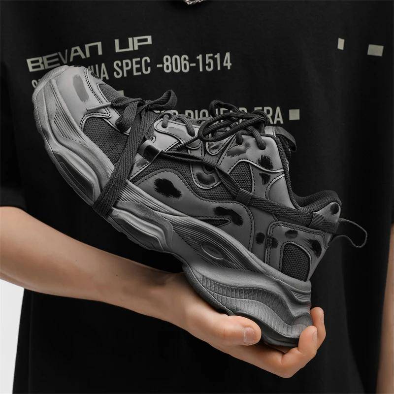 Herrenschuhe Sneakers Herrentennis Luxusschuhe Herren Casual Trainer Race Atmungsaktive modische Halbschuhe Laufschuhe für Männer 44 von Joom DACH