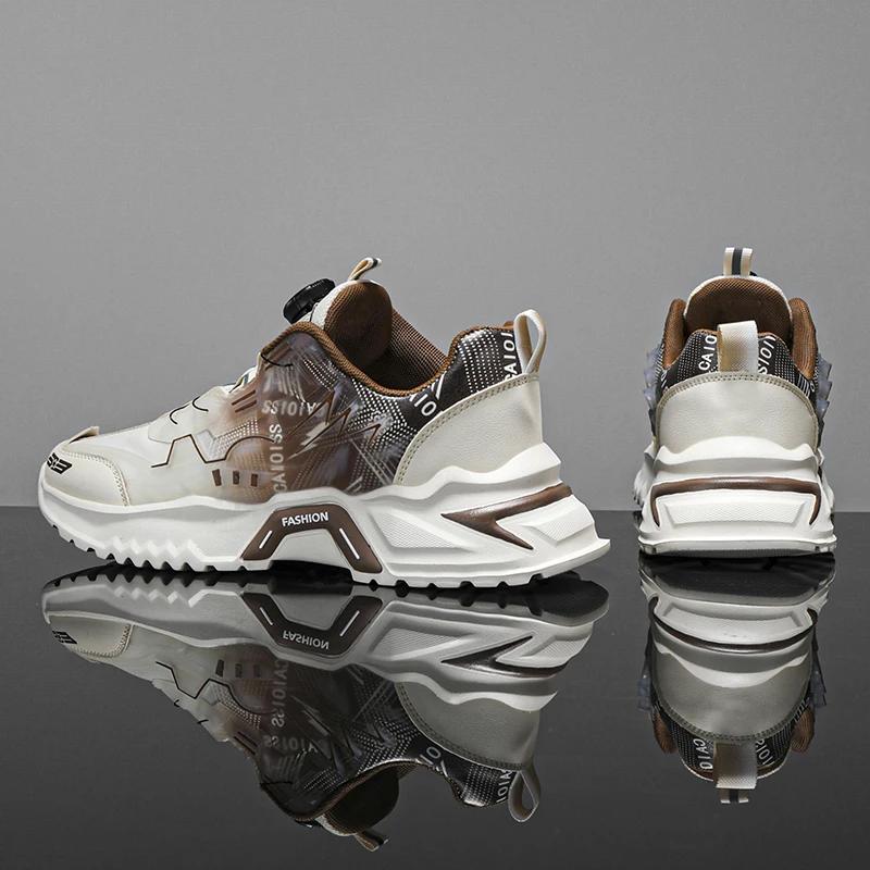 Herrenschuhe Sneakers Herrentennis Luxusschuhe Herren Casual Trainer Race Atmungsaktive modische Halbschuhe Laufschuhe für Männer 45 von Joom DACH