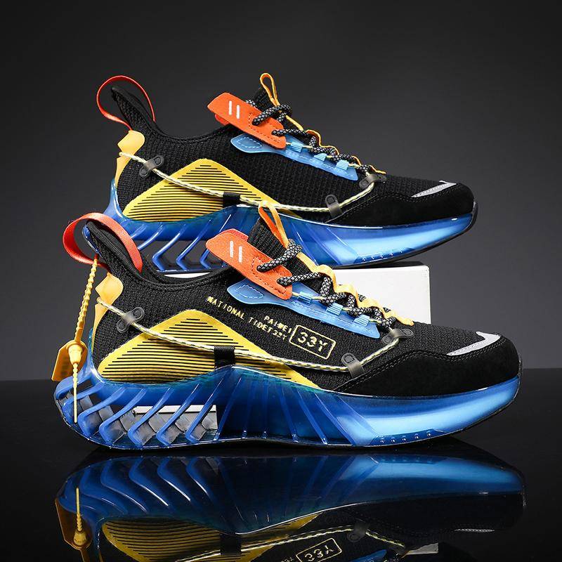 Herrenschuhe Sneakers Herrentennis Luxusschuhe Herren Casual Trainer Race Atmungsaktive modische Halbschuhe Laufschuhe für Männer 46 von Joom DACH