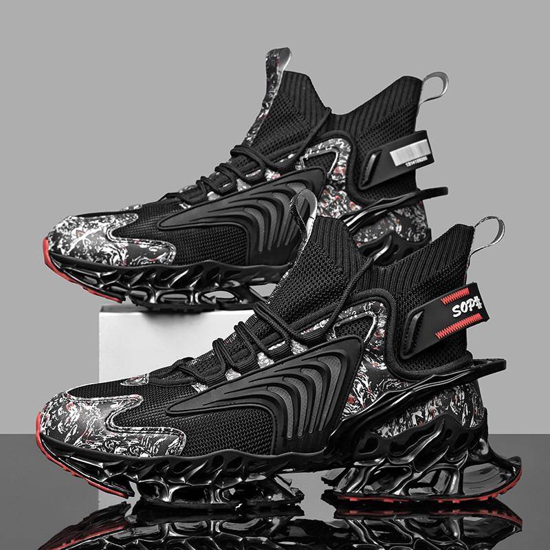 Herrenschuhe Sneakers Herrentennis Luxusschuhe Herren Casual Trainer Race Atmungsaktive modische Halbschuhe Laufschuhe für Männer 46 von Joom DACH