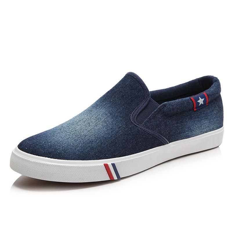 Herrenschuhe Sommertrend Old Beijing Slip On Atmungsaktive Jeans Casual Herren Sneakers 42 von Joom DACH