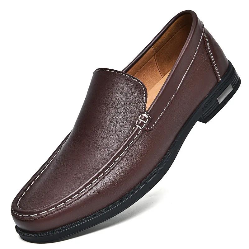 Herrenschuhe aus echtem Leder Klassiker Business-Kleiderschuhe Mokassins Slipper Loafer Fahrschuhe für Herren Freizeitschuhe Große Größe 48 42 braun Herrenschuhe aus echtem Leder Klassiker Business-Kleiderschuhe Mokassins Slipper Loafer Fahrschuhe für Herren Freizeitschuhe Große Größe 48 42 braun von Joom DACH