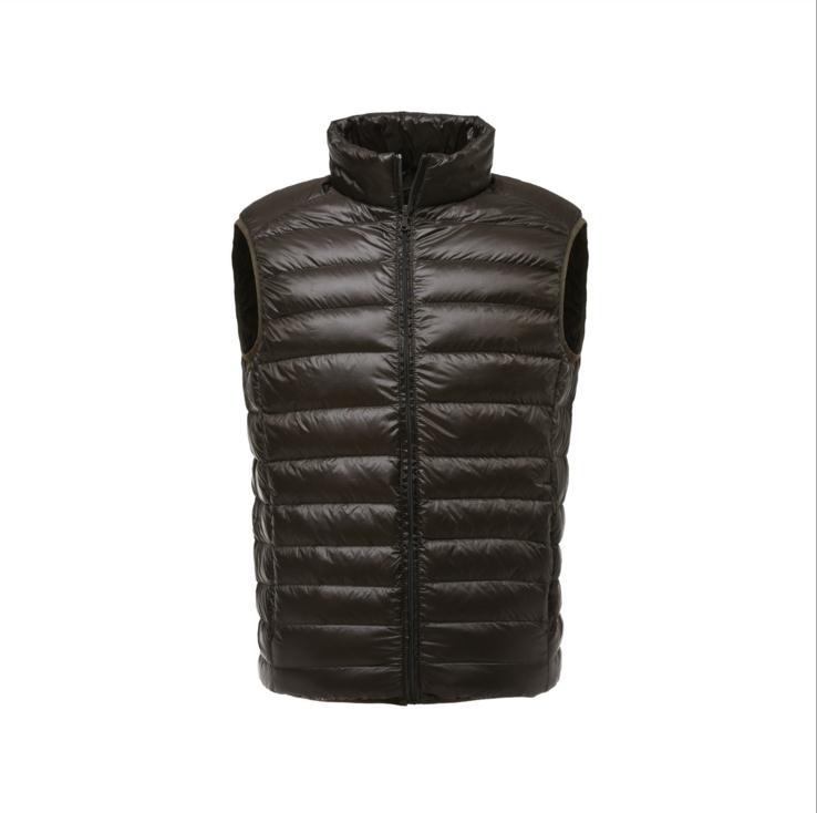 Herrenweste Ultraleichte Daunenweste für Männer Leichte wasserdichte ärmellose weiße Entendaunenweste für Männer XL von Joom DACH