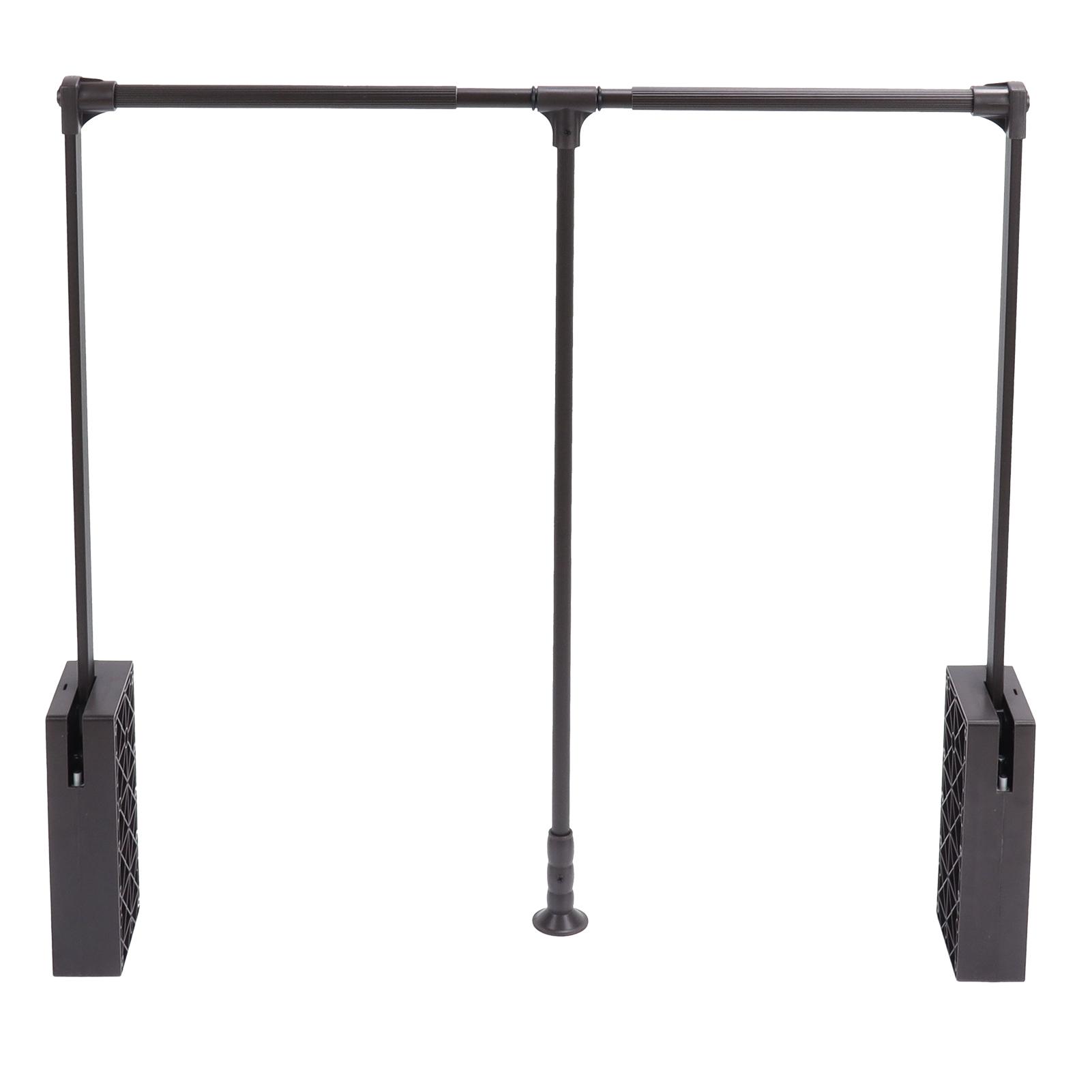 Herunterziehbarer Kleiderstangenlift Zusammenklappbare Schrankstange Ausziehbarer Kleiderstangenlift Kleiderbügel Organizer von Joom DACH