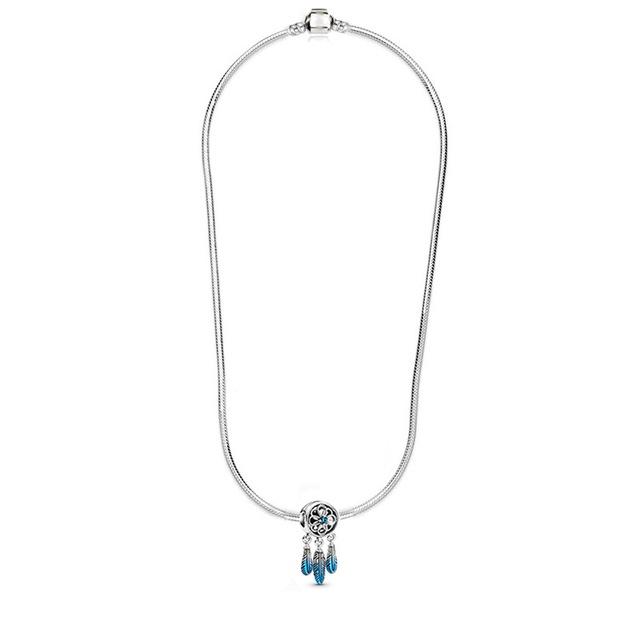 Herz 925 Sterling Silber Schlangenkette Halskette Sichere Kugelschließe Perlen Charms Chocker Halskette Für Frauen Männer Hochzeit Diy Schmuck 45CM gold von Joom DACH