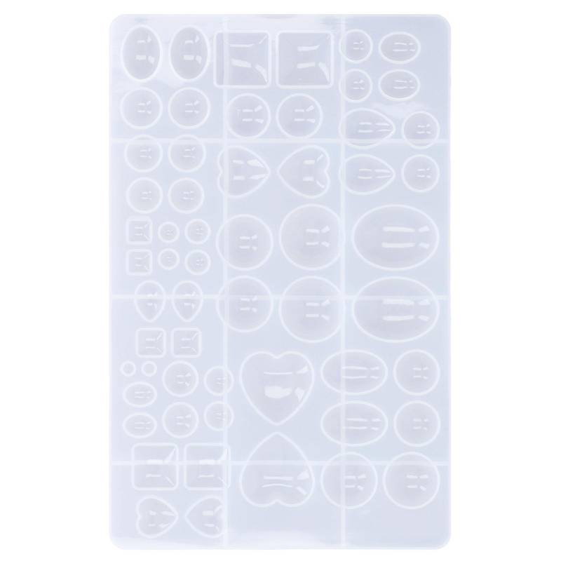 Herzförmige Silikonform Geometrisch Oval Halbkreis Wassertropfenform DIY Silikonformen für von Joom DACH