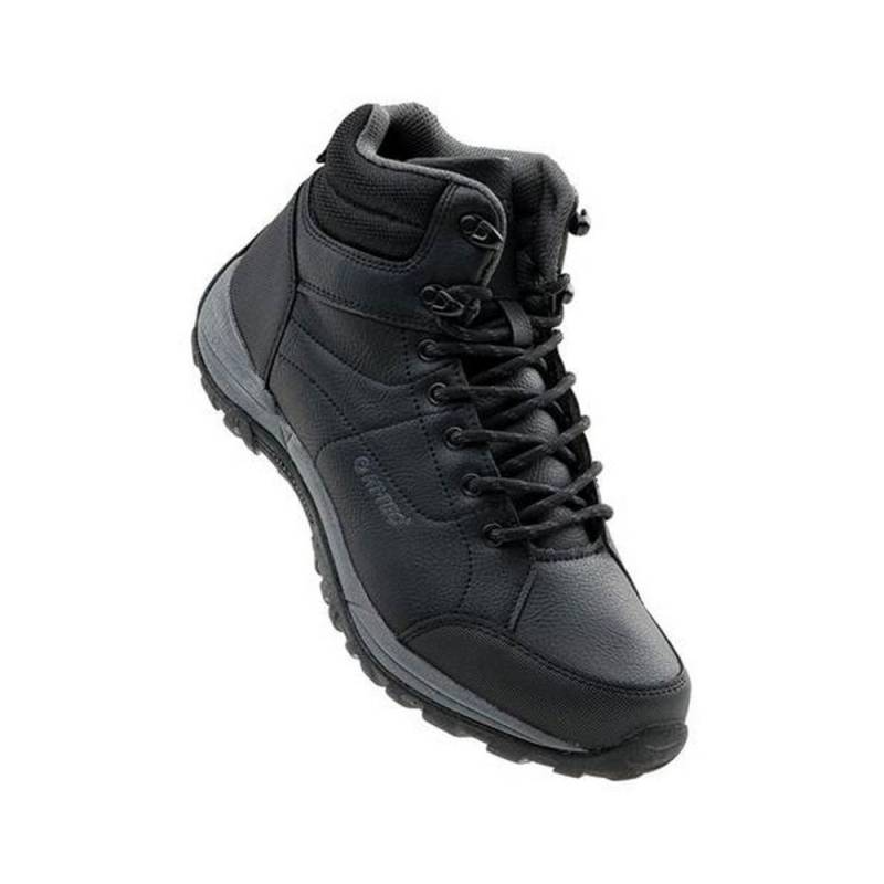 Hi-Tec Herren Canori Mid Cut Wanderschuhe 7.5 UK schwarz/dunkelgrau von Joom DACH