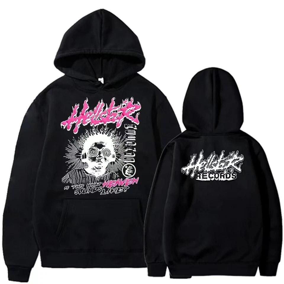 High Desigh Bestseller Hellstar Sound Like Heaven Unisex Damen Streetwear Hoodie Hochwertiges 100 % lässiges Sweatshirt Unisex M von Joom DACH