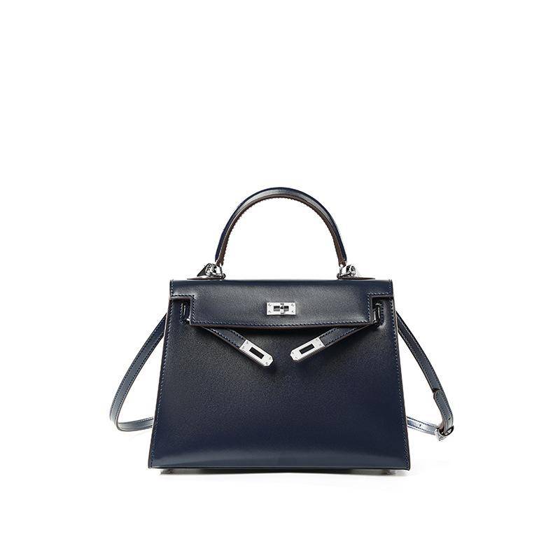 High-End Version Tasche Zweite Generation BOX Gemustertes Rindsleder Mini Handtasche Neue High-End Leder Damen Umhängetasche 19x6x14cm von Joom DACH