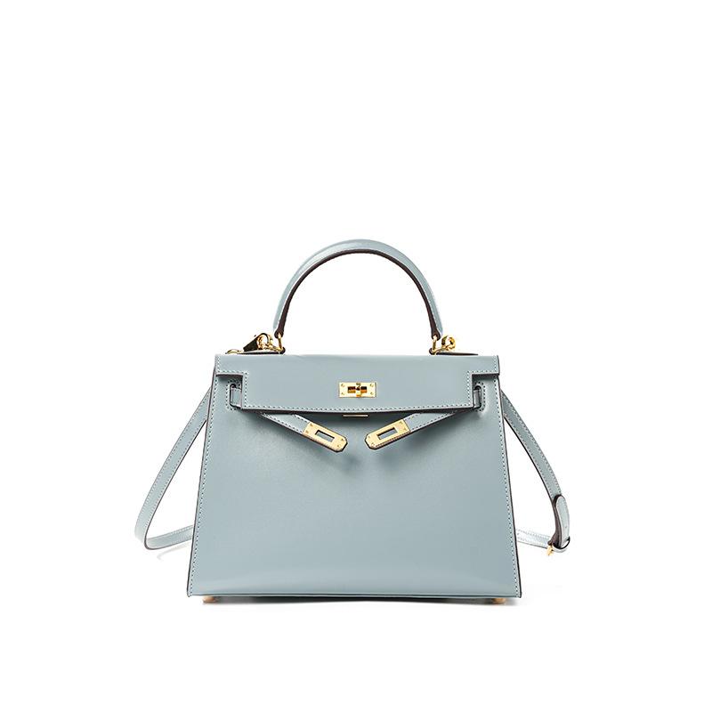 High-End Version Tasche Zweite Generation BOX Gemustertes Rindsleder Mini Handtasche Neue High-End Leder Damen Umhängetasche 19x6x14cm von Joom DACH