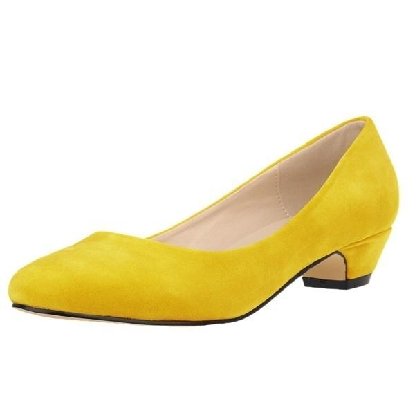 High Heels Flock Schuhe Frau Hohe Starke Heels Neue Frauen Pumpen Party Schuhe Spitz Frauen Schuhe 7.5 gelb High Heels Flock Schuhe Frau Hohe Starke Heels Neue Frauen Pumpen Party Schuhe Spitz Frauen Schuhe 7.5 gelb von Joom DACH