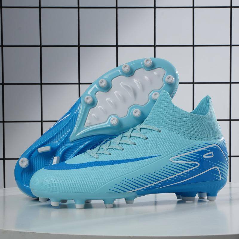 High-Top-Fußballschuhe TF gebrochene Nägel Kunstrasen AG Nägel Jungen und Mädchen Teenager Studenten Sporttrainingsschuhe 39 von Joom DACH