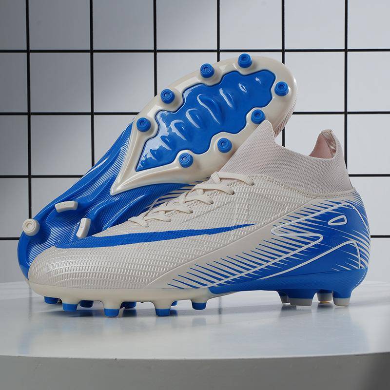 High-Top-Fußballschuhe TF gebrochene Nägel Kunstrasen AG Nägel Jungen und Mädchen Teenager Studenten Sporttrainingsschuhe 42 von Joom DACH