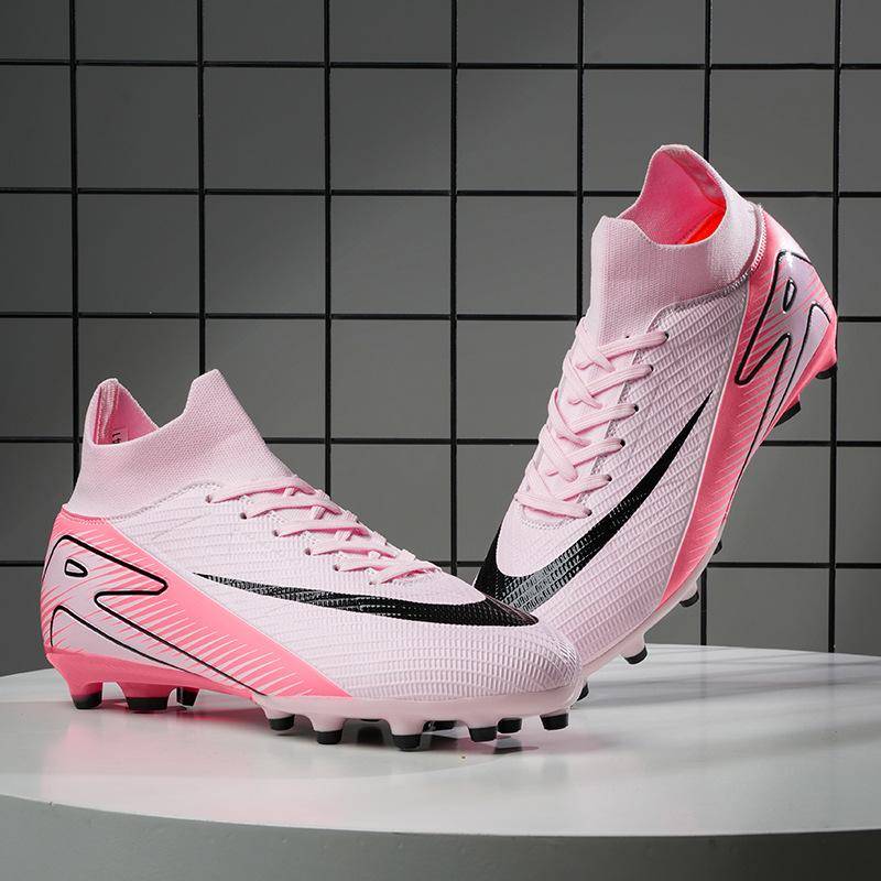 High-Top-Fußballschuhe TF gebrochene Nägel Kunstrasen AG Nägel Jungen und Mädchen Teenager Studenten Sporttrainingsschuhe 42 von Joom DACH