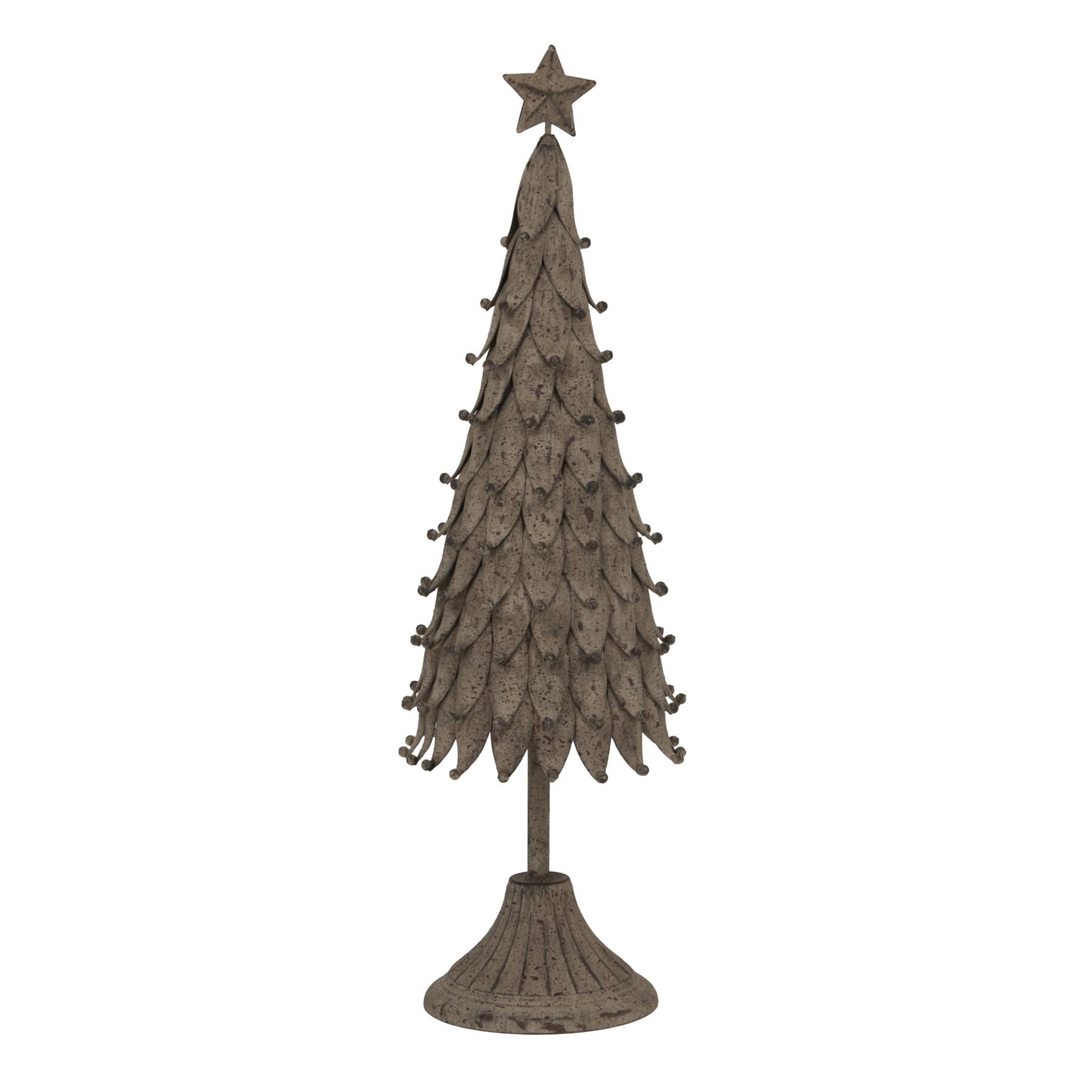 Hill Interiors Metall Kiefer Weihnachtsdekoration 45cm x silber von Joom DACH