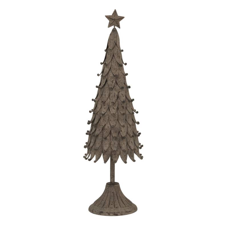 Hill Interiors Metall Kiefer Weihnachtsdekoration 45cm x silber von Joom DACH