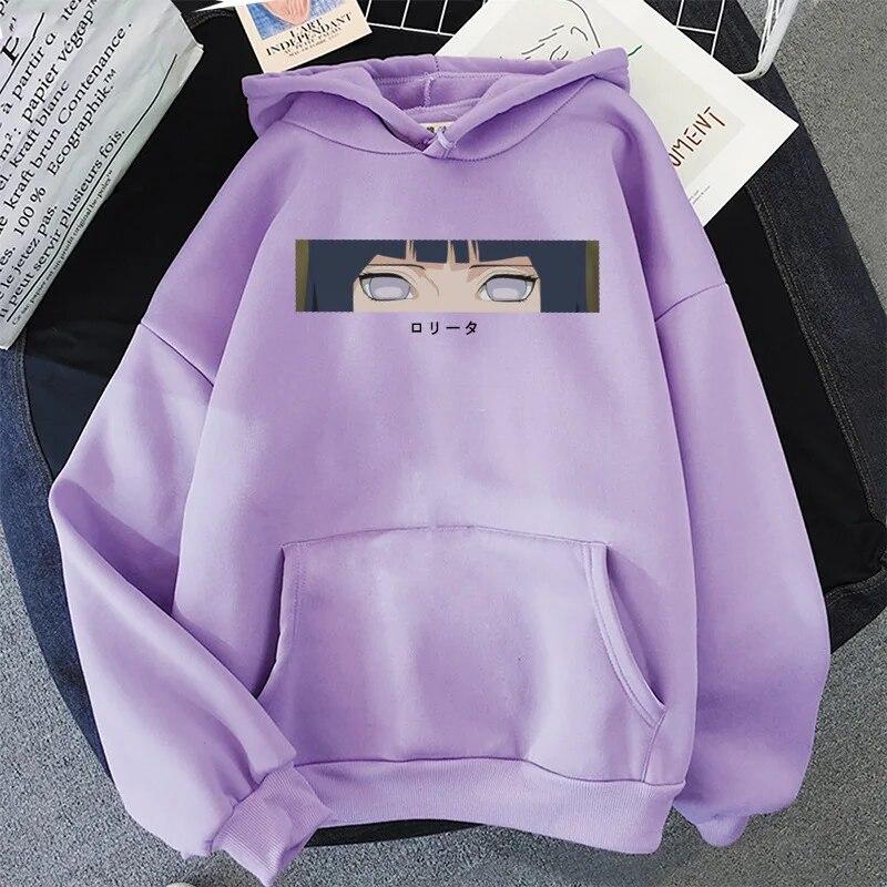Hinata Hyuga Hoodie Damen/Herren Mode Übergroße Sweatshirts Harajuku Cosplay Anime Hoodies Unisex/Mädchen Pullover Kapuzenkleidung Unisex Hoodie XL von Joom DACH