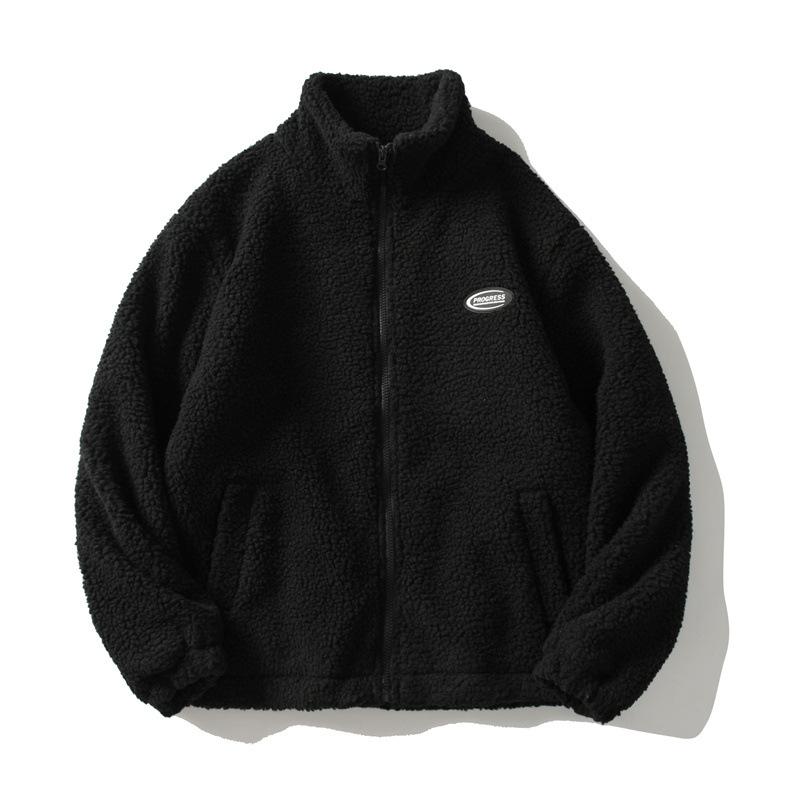 Hip Hop Winter Fleece Flauschige Jacke Streetwear Harajuku Zipper Mantel Männer Herbst Einfarbig Leichte Jacken Schwarz M schwarz Hip Hop Winter Fleece Flauschige Jacke Streetwear Harajuku Zipper Mantel Männer Herbst Einfarbig Leichte Jacken Schwarz M schwarz von Joom DACH